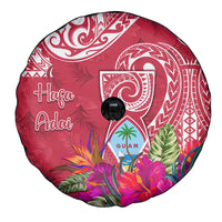 Hafa Adai Guam History and Chamorro Heritage Day Spare Tire Cover Red Latte Stone LT05 - Polynesian Pride