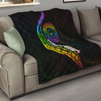 LGBT History Month Quilt Proud And Happy Polynesian Dolphin LT05 - Polynesian Pride