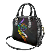 LGBT History Month Shoulder Handbag Proud And Happy Polynesian Dolphin LT05 - Polynesian Pride