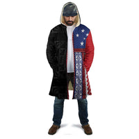 Samoa Flag Cloak Ula Fala With Samoan Siapo - Polynesian Pride