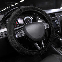 Samoa Flag Steering Wheel Cover Ula Fala With Samoan Siapo - Polynesian Pride