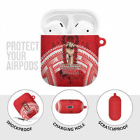Tonga Rugby Mate Ma'a AirPods Case Tongan Pride Unique Style - Polynesian Pride