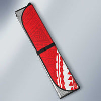 Tonga Rugby Mate Ma'a Auto Sun Shade Tongan Pride Unique Style LT05 - Polynesian Pride
