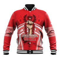 Custom Tonga Rugby Mate Ma'a Baseball Jacket Tongan Pride Unique Style - Polynesian Pride
