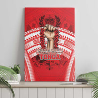 Tonga Rugby Mate Ma'a Canvas Wall Art Tongan Pride Unique Style - Polynesian Pride