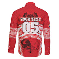 Custom Tonga Rugby Mate Ma'a Family Matching Puletasi and Hawaiian Shirt Tongan Pride Unique Style - Polynesian Pride