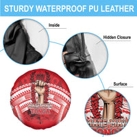 Tonga Rugby Mate Ma'a Spare Tire Cover Tongan Pride Unique Style - Polynesian Pride