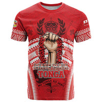Custom Tonga Rugby Mate Ma'a T Shirt Tongan Pride Unique Style - Polynesian Pride