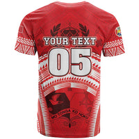 Custom Tonga Rugby Mate Ma'a T Shirt Tongan Pride Unique Style - Polynesian Pride