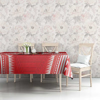 Tonga Rugby Mate Ma'a Tablecloth Tongan Pride Unique Style - Polynesian Pride