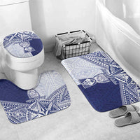 Northern Mariana Islands And Guam Bathroom Set Latte Stone With Tribal Pattern