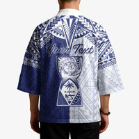 Personalised Northern Mariana Islands And Guam Kimono Latte Stone With Tribal Pattern