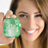 Polynesian Jellyfish AirPods Case With Plumeria Green