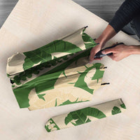 Hawaii Pua Kenikeni Lei Umbrella With Lau Maia Green LT05 - Polynesian Pride