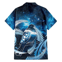 New Zealand Matariki Family Matching Tank Maxi Dress and Hawaiian Shirt Pigeon Kereru Maori Fern Art
