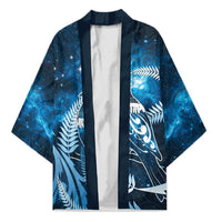 New Zealand Matariki Kimono Pigeon Kereru Maori Fern Art