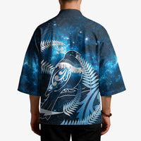 New Zealand Matariki Kimono Pigeon Kereru Maori Fern Art