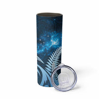 New Zealand Matariki Skinny Tumbler Pigeon Kereru Maori Fern Art