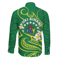 Cook Islands Happy Constitution Day Family Matching Puletasi and Hawaiian Shirt Pattern Tribal Art