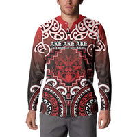 Personalised New Zealand Aotearoa Button Sweatshirt Te Reo Maori Ake Ake Ake - Polynesian Pride