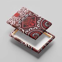 New Zealand Aotearoa Canvas Wall Art Te Reo Maori Ake Ake Ake - Polynesian Pride