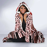 New Zealand Aotearoa Hooded Blanket Te Reo Maori Ake Ake Ake - Polynesian Pride