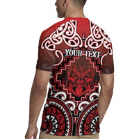Personalised New Zealand Aotearoa Rugby Jersey Te Reo Maori Ake Ake Ake - Polynesian Pride