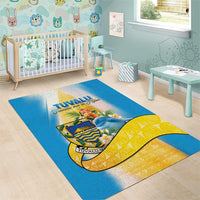 Tuvalu Independence Day Area Rug Tuvalu Mo Te Atua - Polynesian Pride