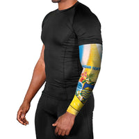 Tuvalu Independence Day Arm Sleeves Tuvalu Mo Te Atua - Polynesian Pride