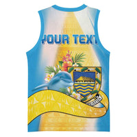 Personalised Tuvalu Independence Day Basketball Jersey Tuvalu Mo Te Atua - Polynesian Pride