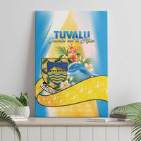 Tuvalu Independence Day Canvas Wall Art Tuvalu Mo Te Atua - Polynesian Pride