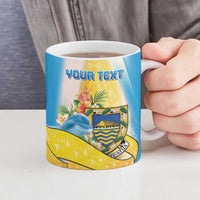 Personalised Tuvalu Independence Day Ceramic Mug Tuvalu Mo Te Atua - Polynesian Pride