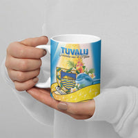 Personalised Tuvalu Independence Day Ceramic Mug Tuvalu Mo Te Atua - Polynesian Pride