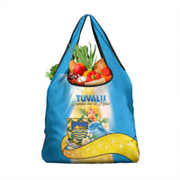 Tuvalu Independence Day Grocery Bag Tuvalu Mo Te Atua - Polynesian Pride
