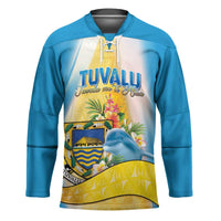 Personalised Tuvalu Independence Day Hockey Jersey Tuvalu Mo Te Atua - Polynesian Pride