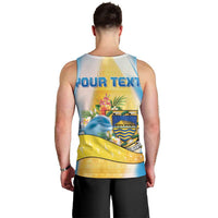 Personalised Tuvalu Independence Day Men Tank Top Tuvalu Mo Te Atua - Polynesian Pride