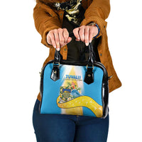 Tuvalu Independence Day Shoulder Handbag Tuvalu Mo Te Atua - Polynesian Pride