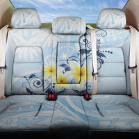 FSM Chuuk Constitution Day Back Car Seat Cover Polynesian Curves Plumeria - Polynesian Pride
