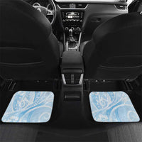 FSM Chuuk Constitution Day Car Mats Polynesian Curves Plumeria - Polynesian Pride