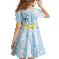 FSM Chuuk Constitution Day Family Matching Puletasi and Hawaiian Shirt Polynesian Curves Plumeria - Polynesian Pride