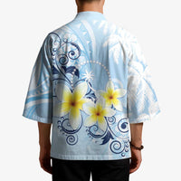 FSM Chuuk Constitution Day Kimono Polynesian Curves Plumeria - Polynesian Pride