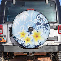 FSM Chuuk Constitution Day Spare Tire Cover Polynesian Curves Plumeria - Polynesian Pride