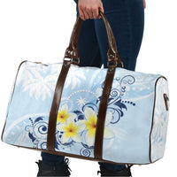 FSM Chuuk Constitution Day Travel Bag Polynesian Curves Plumeria - Polynesian Pride