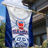 Samoa Rugby Garden Flag 2023 Pacific Championships Polynesian Pattern LT05 - Polynesian Pride