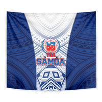 Samoa Rugby Tapestry 2023 Pacific Championships Polynesian Pattern LT05 - Polynesian Pride