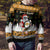 Custom Hawaii James Campbell High School Christmas Ugly Christmas Sweater Tropical Santa Claus LT05 - Polynesian Pride