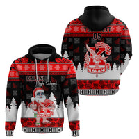 Custom Hawaii Kalani High School Christmas Hoodie Tropical Santa Claus LT05 - Polynesian Pride