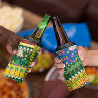 Solomon Islands Christmas 4 in 1 Can Cooler Tumbler Festive Beach Vibes - Polynesian Pride