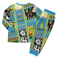 Tuvalu Christmas Pajama Set Festive Beach Vibes - Polynesian Pride