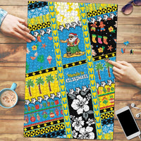 Tuvalu Christmas Puzzle Festive Beach Vibes - Polynesian Pride